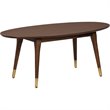 Elle Decor Clemintine Coffee Table in Walnut