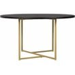 Elle Decor Ines Round Coffee Table Black