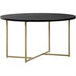 Elle Decor Ines Round Coffee Table Black