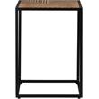 Elle Decor Julian Modern Side Table Black