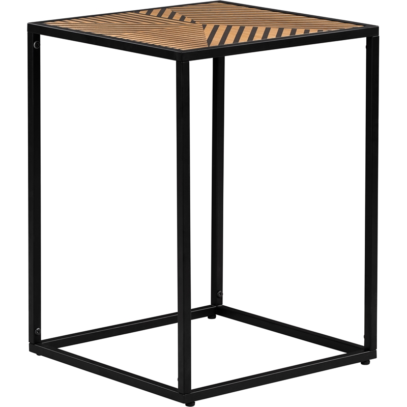 Elle Decor Julian Modern Side Table Black