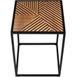 Elle Decor Julian Modern Side Table Black