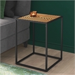 Elle Decor Julian Modern Side Table Black