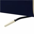 Elle Decor Giselle Gold Desk Chair Navy Blue Velvet