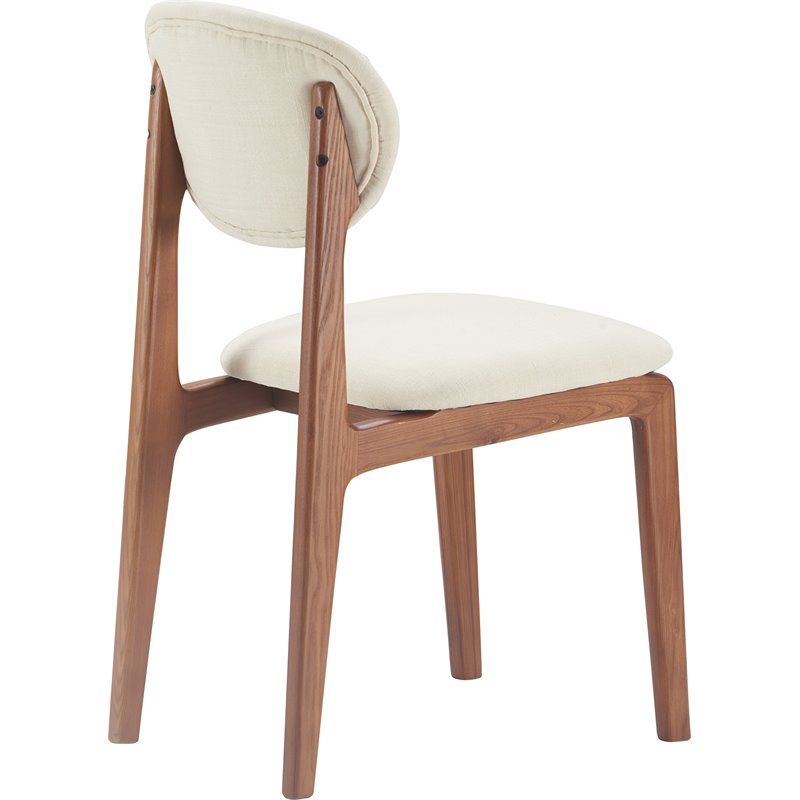 Elle Decor Coralie Dining Chair Set of 2 Buttercream