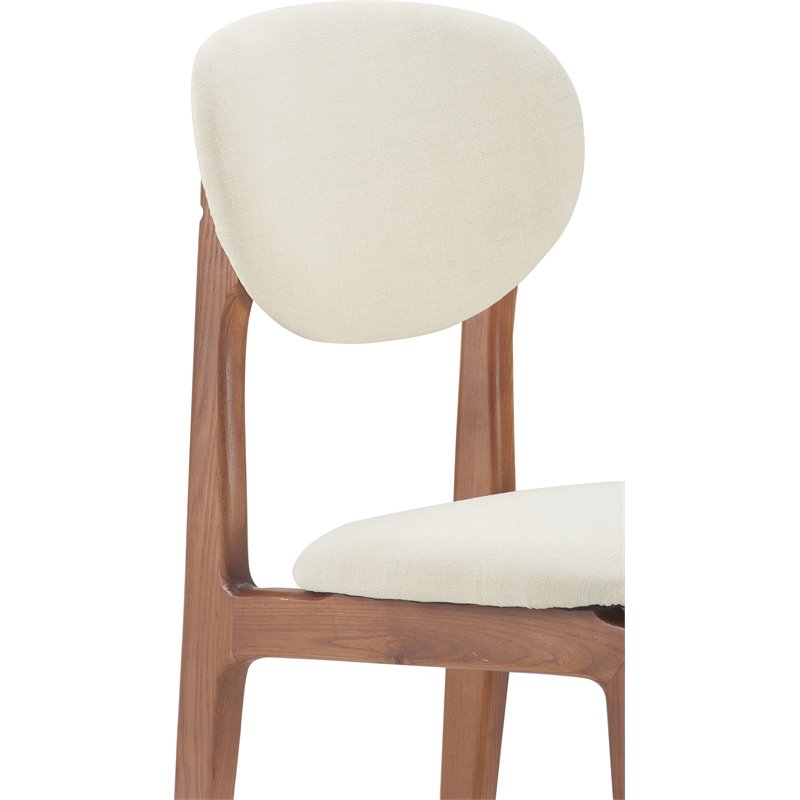 Elle Decor Coralie Dining Chair Set of 2 Buttercream