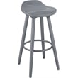 Elle Decor Caroline Bar Stool Inspiration Grey