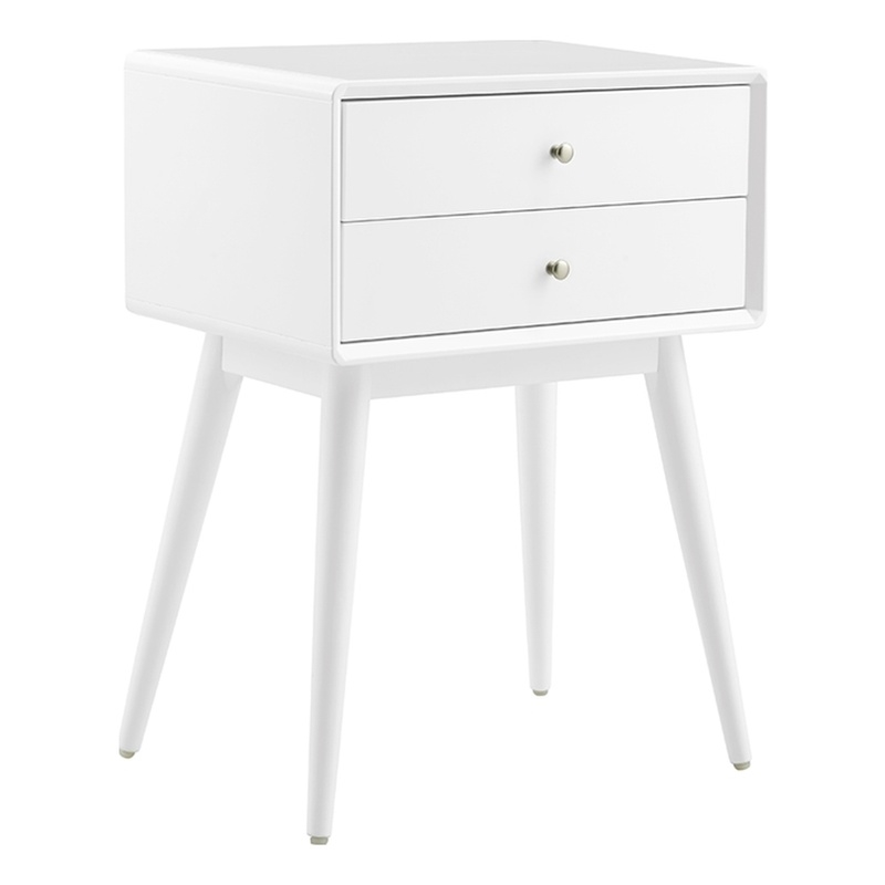 Elle Decor Stephanie Side Table White