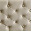 Elle Decor Collette Tufted Storage Bench Cream