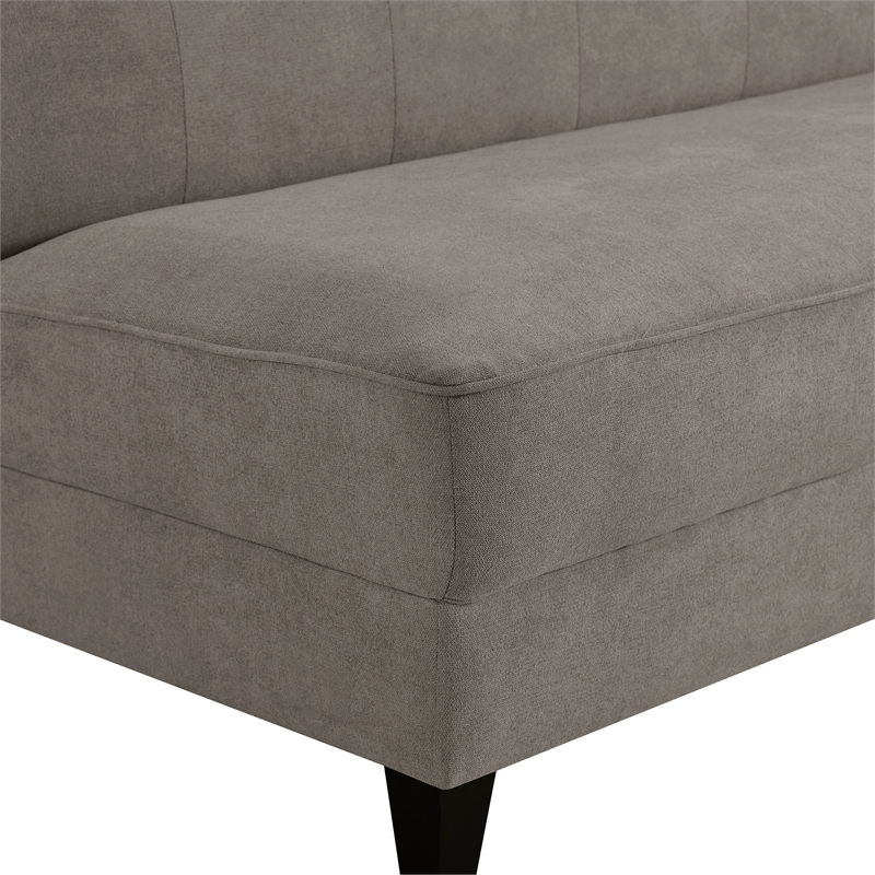 Elle Decor Yvonne Mid-Century Modern Sofa - French Gray