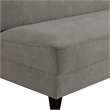 Elle Decor Yvonne Mid-Century Modern Sofa - French Gray