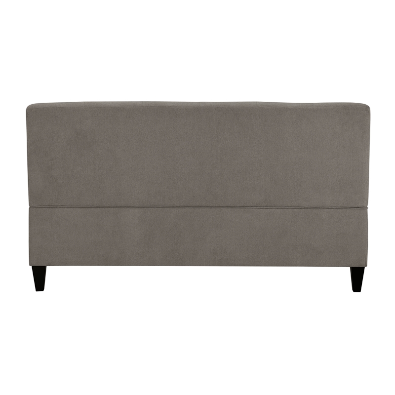 Elle Decor Yvonne Mid-Century Modern Sofa - French Gray
