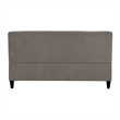 Elle Decor Yvonne Mid-Century Modern Sofa - French Gray