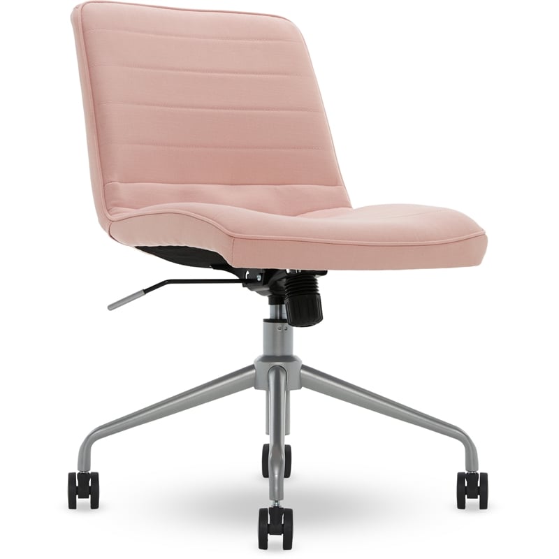 Elle Decor Adelaide Office Chair Light Pink