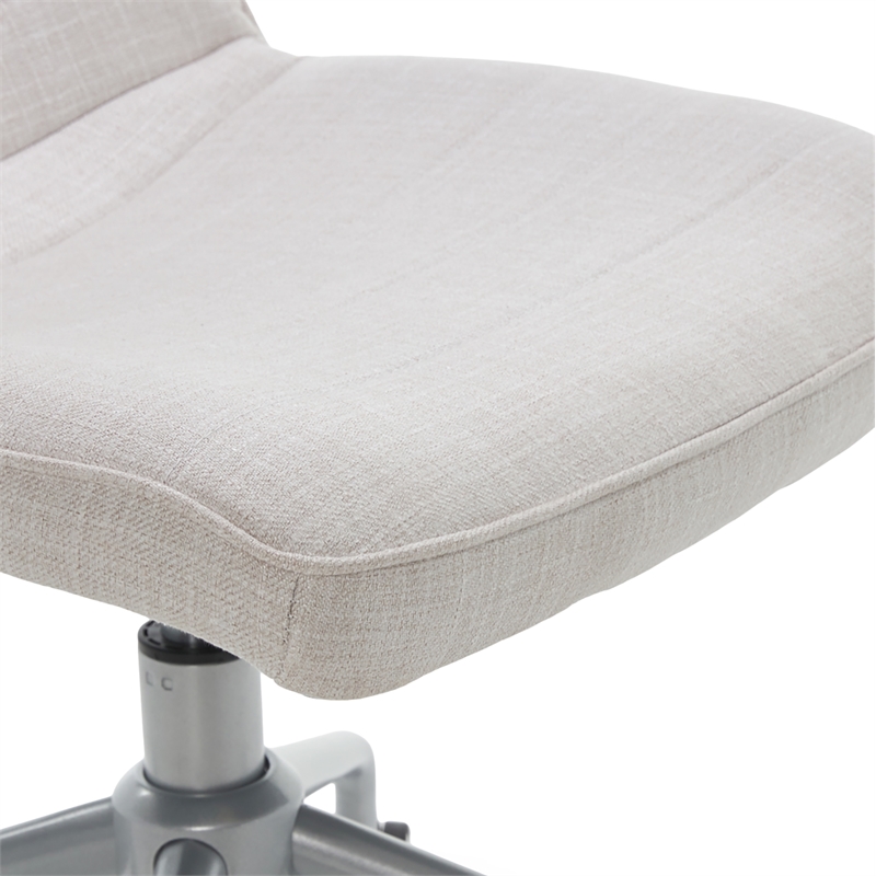 Elle Decor Adelaide Office Chair Off White