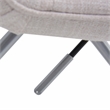 Elle Decor Adelaide Office Chair Off White