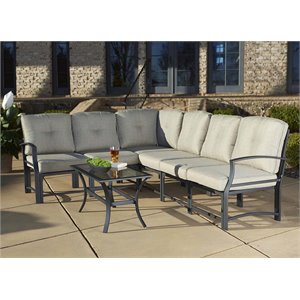 Outdoor 7 Piece Patio Conversation Set