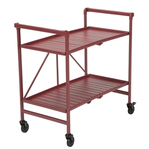 cosco smartfold folding serving bar cart (a)