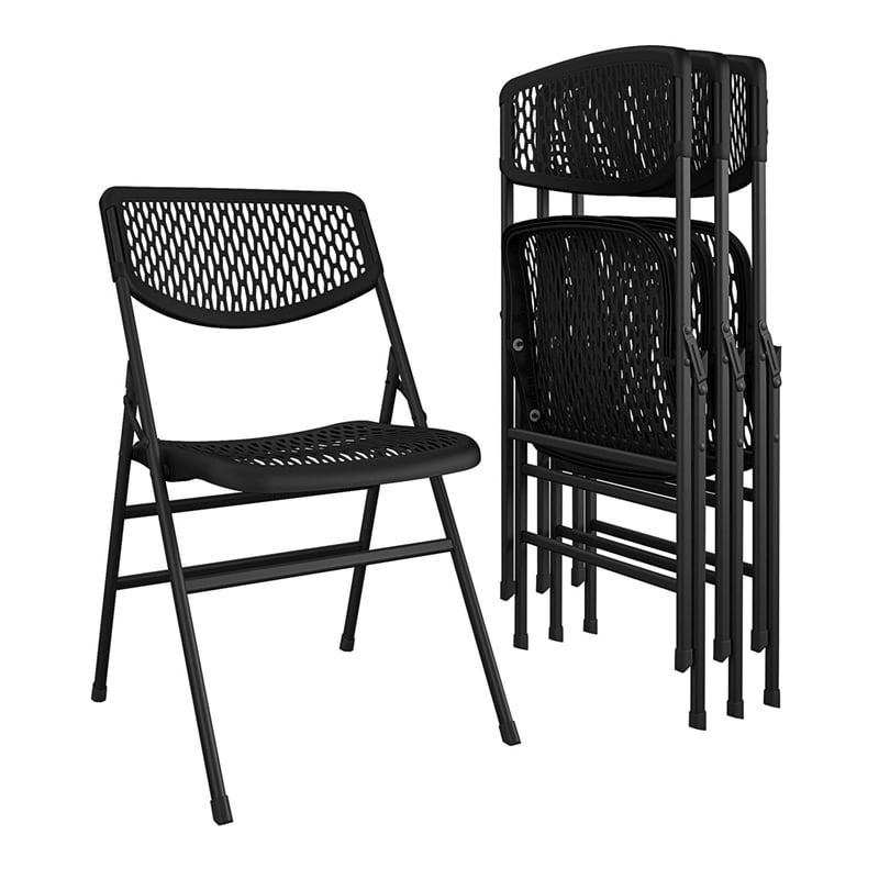 Cosco commercial resin 2025 mesh folding chair