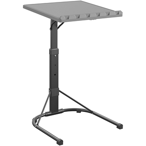 cosco multi-functional personal folding activity table adjustable height in gray