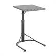 COSCO Multi-Functional Personal Folding Activity Table Adjustable Height in Gray