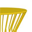 Novogratz Poolside Gossip Collection Roberta Outdoor/Indoor Side Table in Yellow