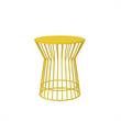 Novogratz Poolside Gossip Collection Roberta Outdoor/Indoor Side Table in Yellow