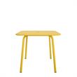 Novogratz Poolside Gossip Collection June Square Dining Table in Yellow