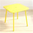 Novogratz Poolside Gossip Collection June Square Dining Table in Yellow