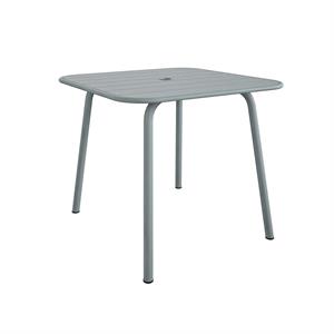 novogratz poolside gossip collection june outdoor/indoor dining table in grey