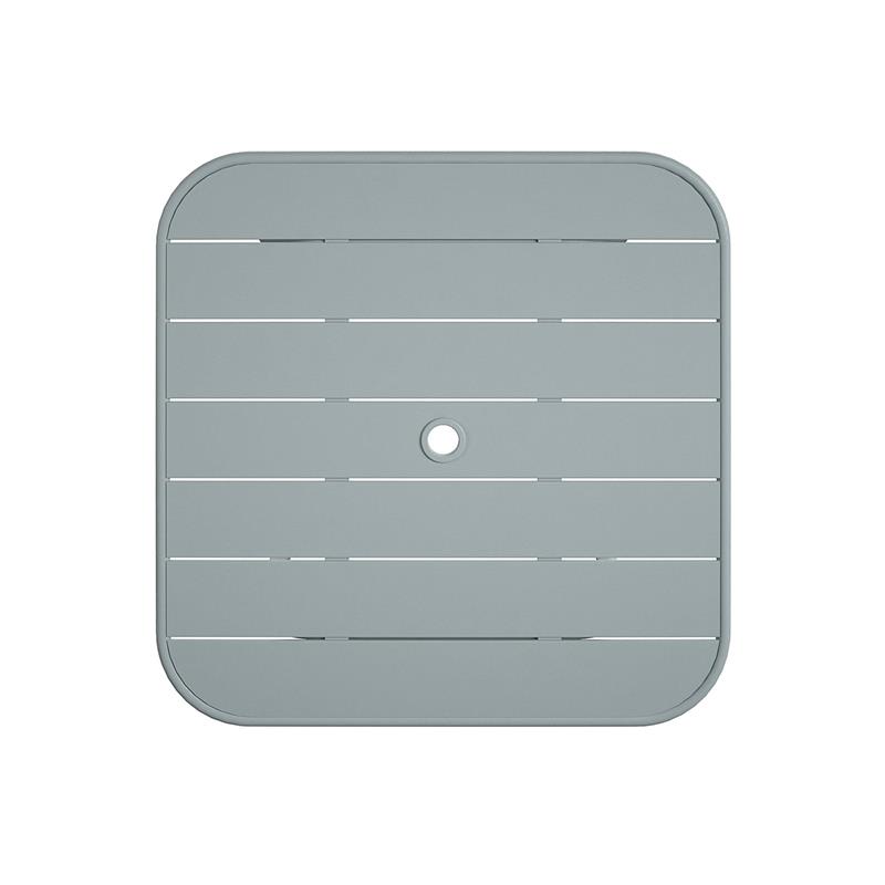 Novogratz Poolside Gossip Collection June Outdoor/Indoor Dining Table in Grey