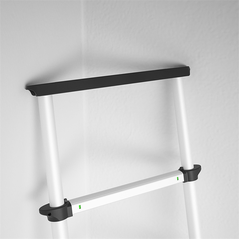 COSCO SmartClose 8.5-ft Telescopic Ladder with Ergonomic Grips and Top Cap