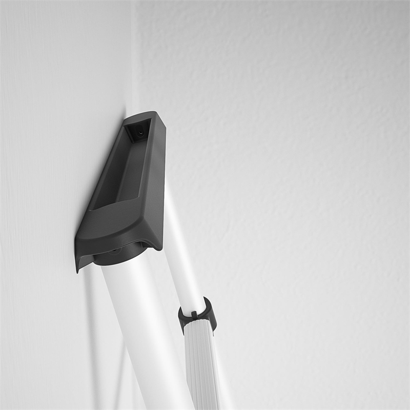 COSCO SmartClose 8.5-ft Telescopic Ladder with Ergonomic Grips and Top Cap