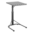 COSCO Multi-Functional Adjustable Height Personal Folding Activity Table in Gray