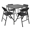 COSCO Premium 5-Piece Folding Fabric Dining Set & 34