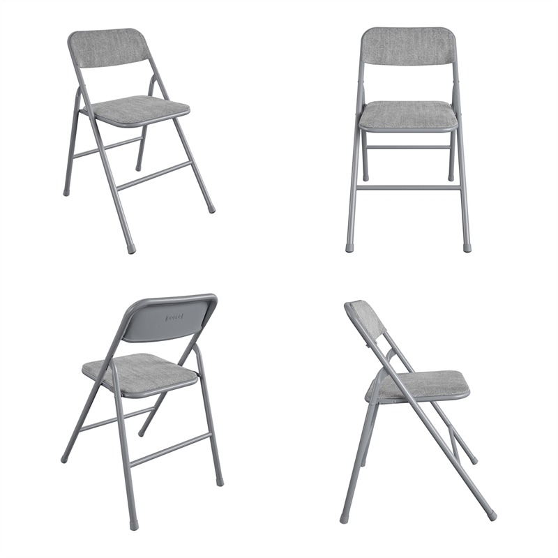 COSCO Premium 5-Piece Folding Fabric Dining Set & 34