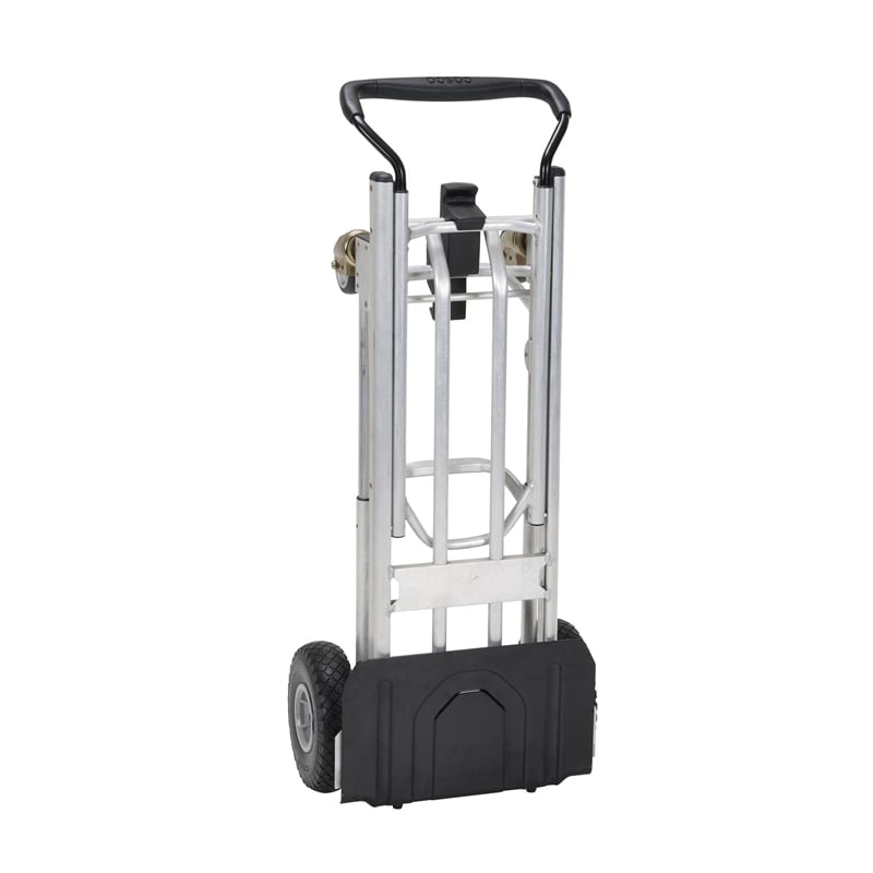 COSCO 4-in-1 Folding/Assisted Hand Truck/Cart/Platform Cart w/ Flat-Free Wheels