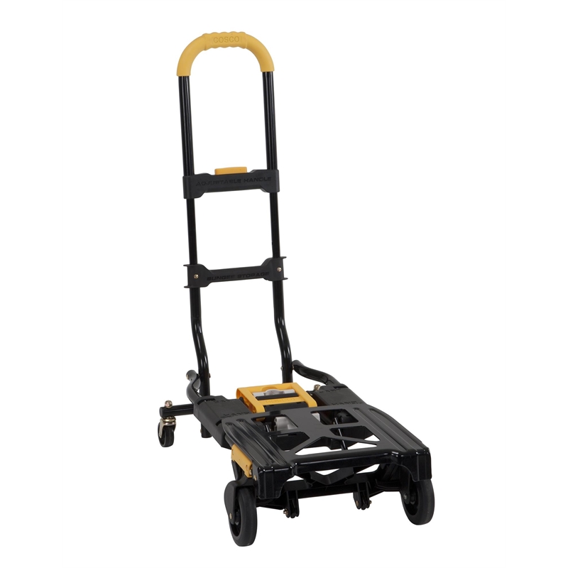 COSCO Folding 2-in-1 Hand Truck and Dolly with Extendable Handle