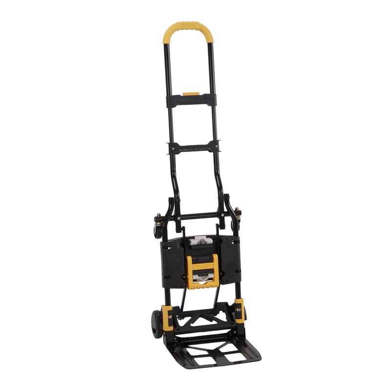 COSCO Folding 2-in-1 Hand Truck and Dolly with Extendable Handle