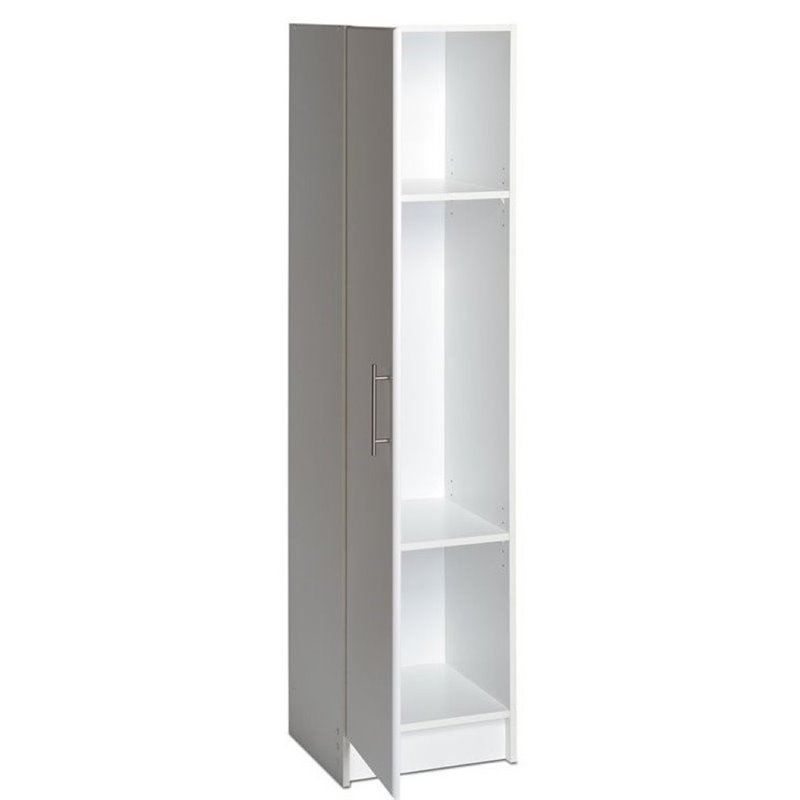 Prepac Elite Storage Cabinet In White | Cymax Business