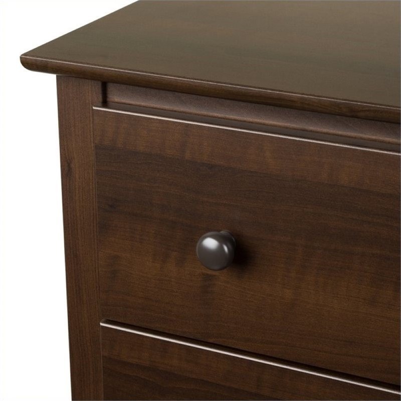 Prepac Fremont 5 Drawer Chest in Espresso EDC3345K