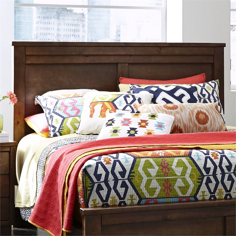 Progressive Diego Queen Panel Headboard in Espresso Pine 6166234