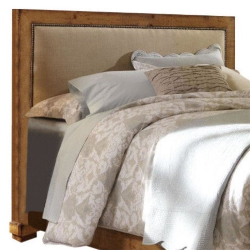 Progressive Furniture Willow Upholstered King Headboard In Distressed ...