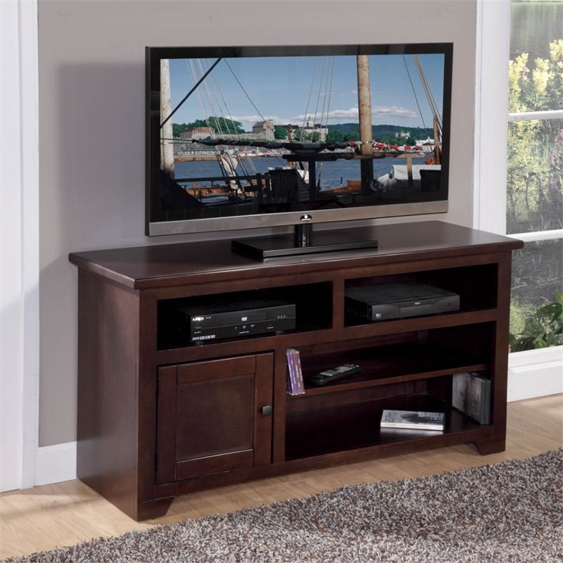 Progressive Sonoma 50 Tv Stand In Espresso Pine