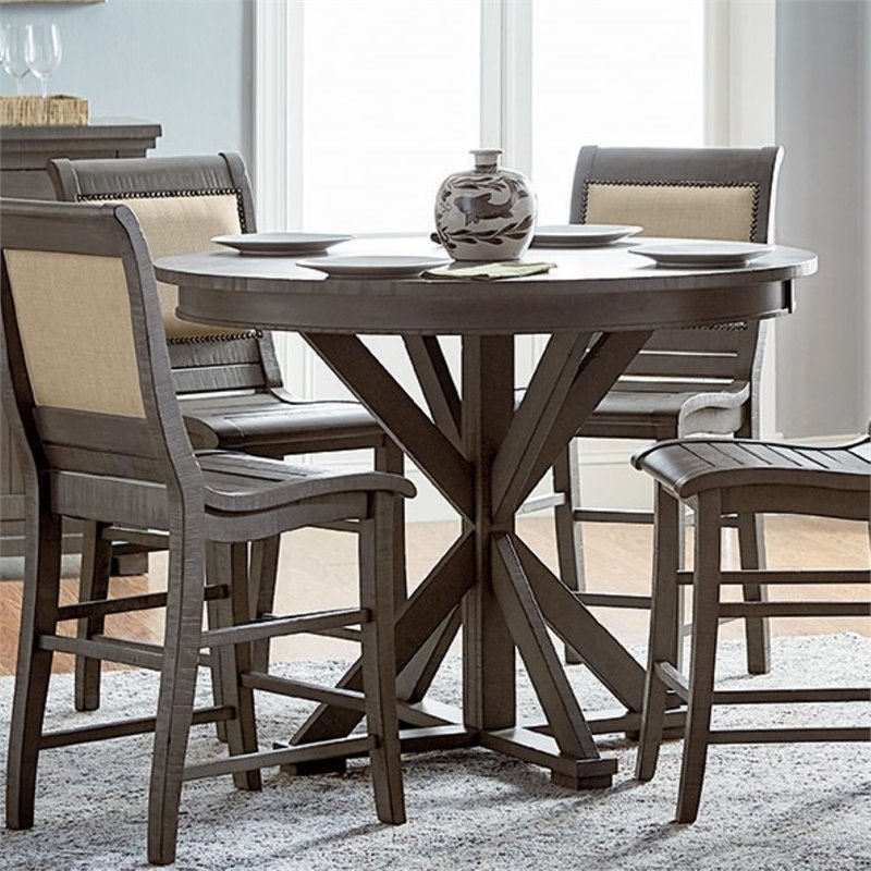 Round Counter Height Dining Table, Round Counter Height Dining Table And Chairs