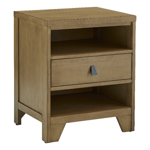 progressive furniture hayden nightstand in blonde/light gold
