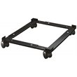 2 Piece Filing Cabinet and File Caddy Set in Black