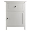 Set of 2 Nightstand in White