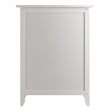 Set of 2 Nightstand in White