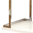 Home Square Wood Square End Table in White (Set of 2)
